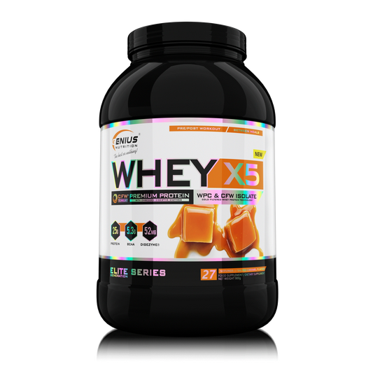 WHEY-X5® 900g/27serv  Genius Nutrition