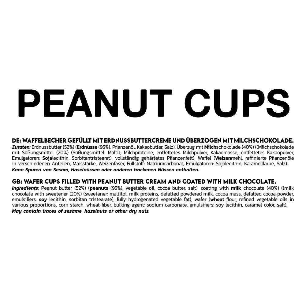 Inlead Peanut Cups 50 g