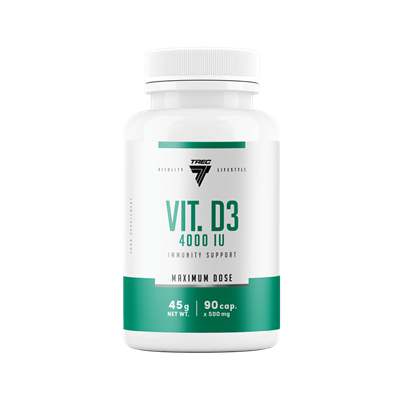 Vit D3 4000IU TREC Nutrition