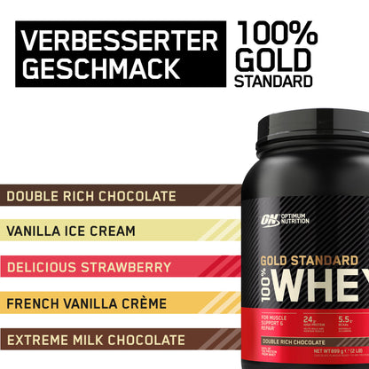 Optimum Nutrition 100 % Whey Gold Standard, 0.90 kg (2 lb) Dose