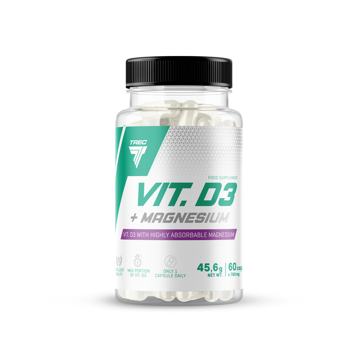 VIT. D3 + MAGNESIUM 60cap